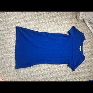Cobalt blue gap T-shirt dress